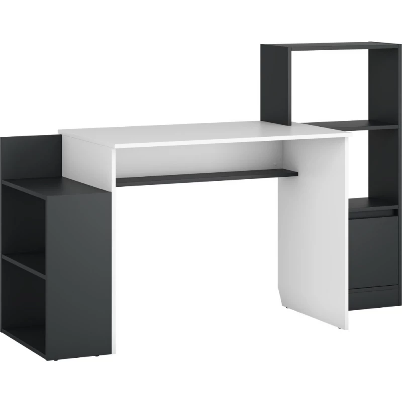 Masa de birou MP TABLE 2 GRAPHITE/WHITE