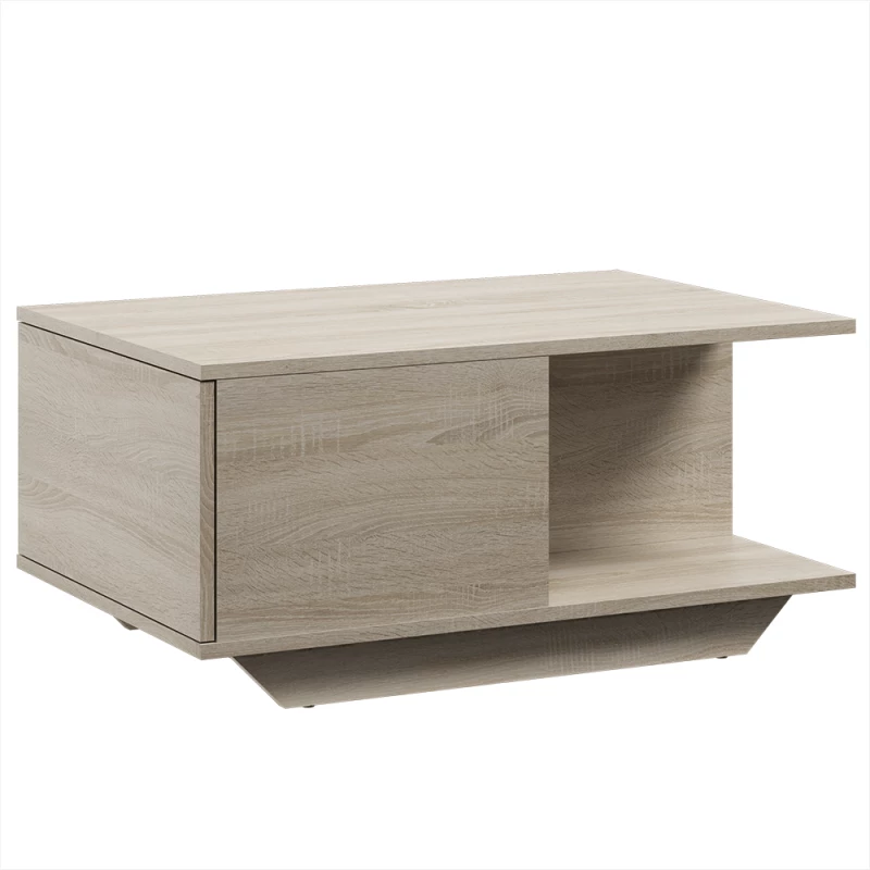 Masa cafea MP KAMA OAK, Sonoma / Alb