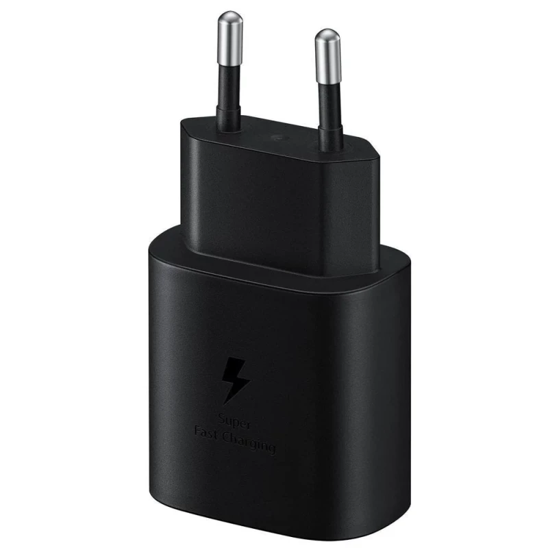 Зарядное устройство Samsung Wall Charger 1xType-C Super Fast Charging 25W (w/o cable), Black