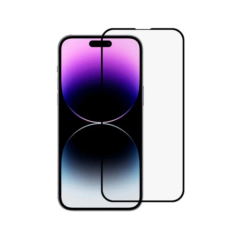 Sticla de protectie HELMET 5D IPHONE 14 PRO MAX, BLACK