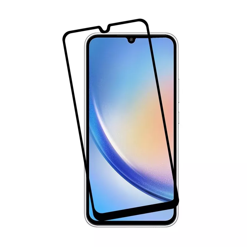 Защитное стекло HELMET Diamond Glass 5D Samsung A24, Black