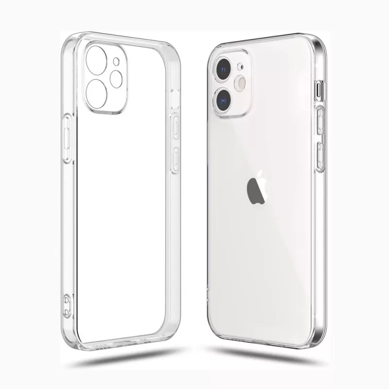 Чехол HELMET Case TPU Soft iPhone 12, Clear