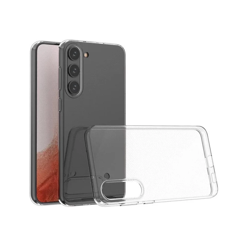 Чехол HELMET Case TPU Soft Samsung S23 Plus, Clear