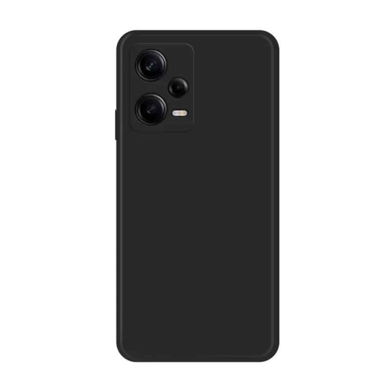 Husa HELMET CASE LIQUID SILICONE REDMI NOTE 12 5G, BLACK