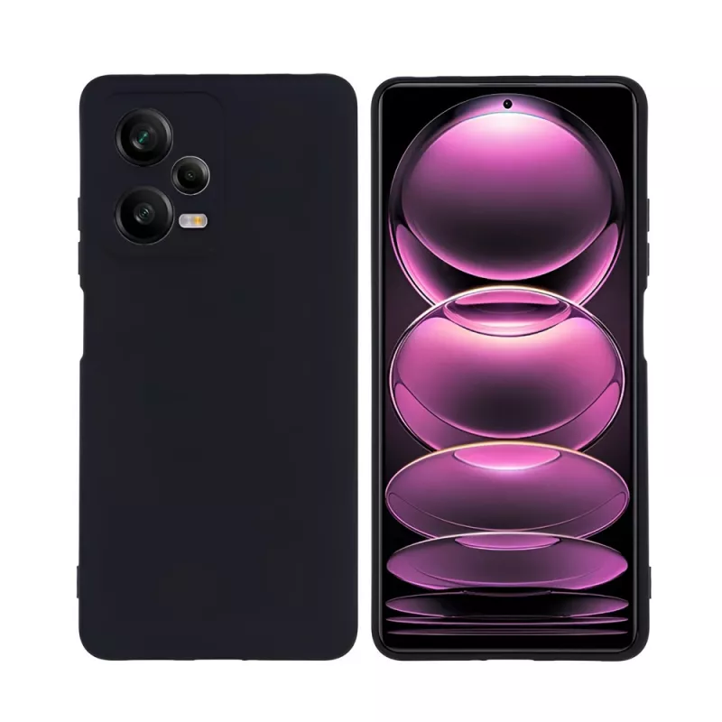 Husa HELMET CASE LIQUID SILICONE REDMI NOTE 12 PRO 4G, BLACK
