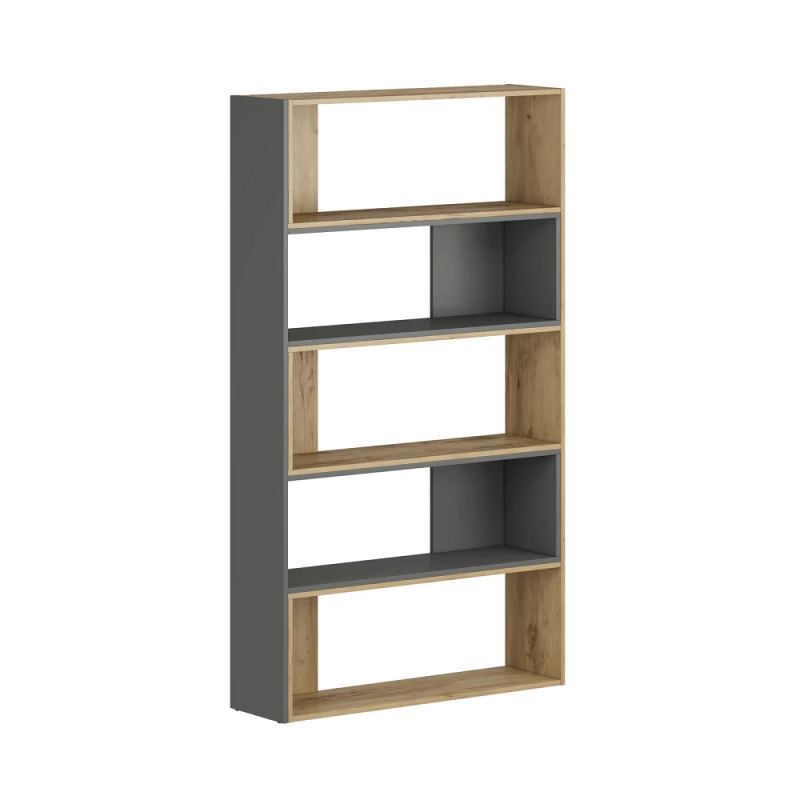 Etajera MP FLEXI STEJAR CRAFT / GRAFIT