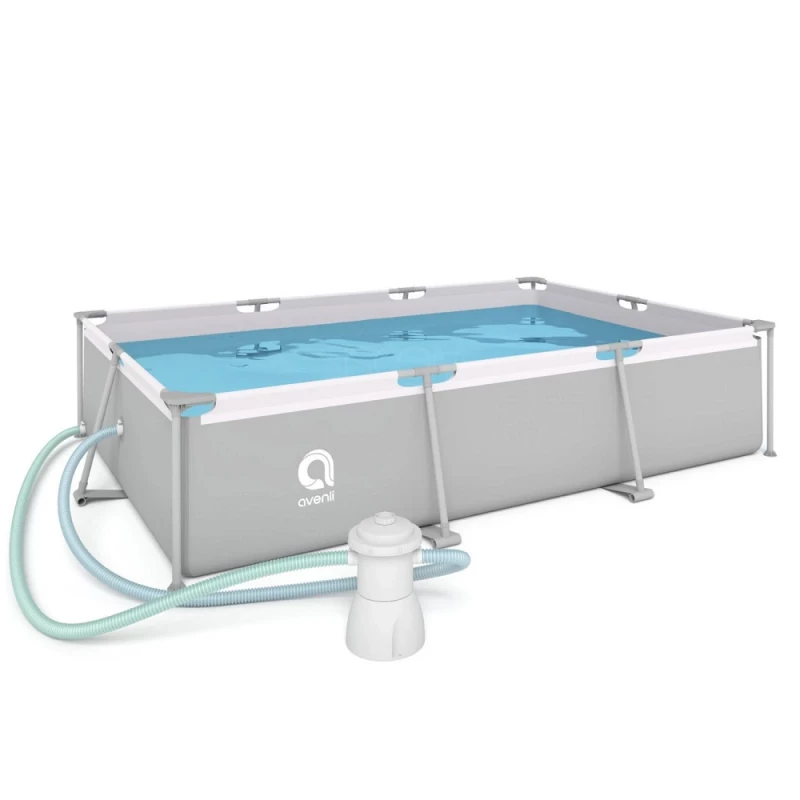 Bazin cu cadru metalic Avenli 17771EU, 3701 l, 300 x 207 x 65 cm