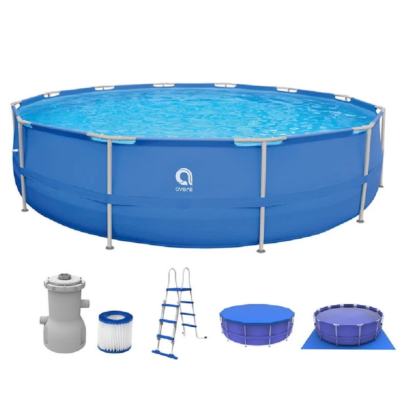 Каркасный металлический бассейн Avenli 17802EU, 15233 l, 450 x 122 cm