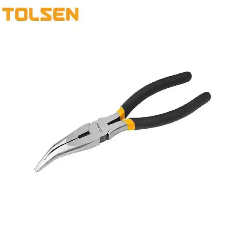 Длинногубцы гнутые Tolsen 160mm