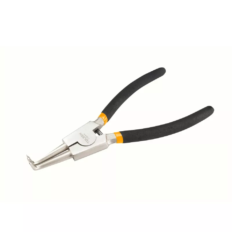 Щипцы для стопорных колец Tolsen Extractor de inel elastic inclinat 225mm