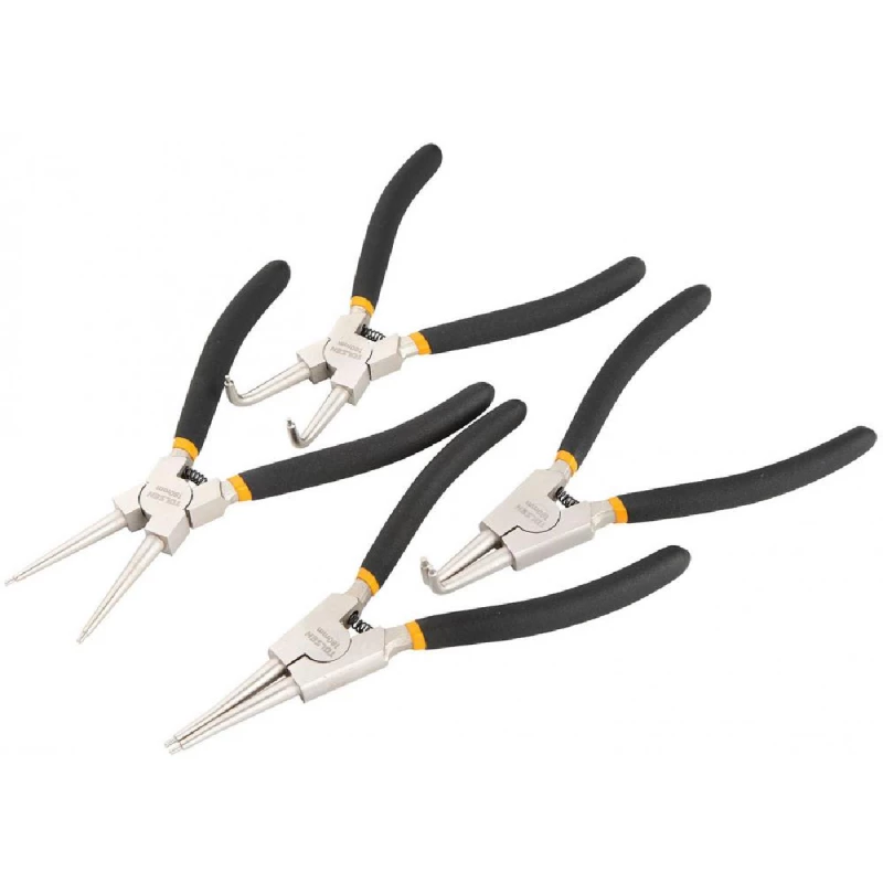 Круглогубцы Tolsen Set extractori de inel elastic inclinat 180mm