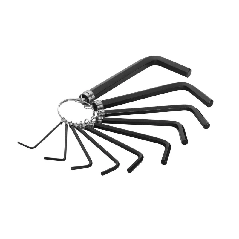 Set chei Tolsen SET 10 CHEI HEXAGONALE PE INEL 1,5Х10MM