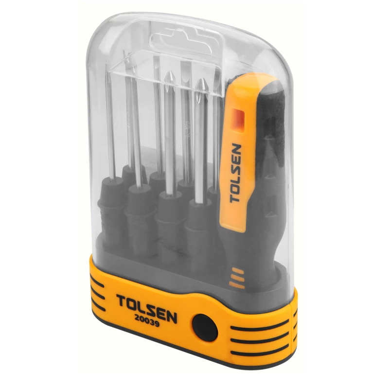 Набор отверток Tolsen Set 9 surubelnite interschimbabile