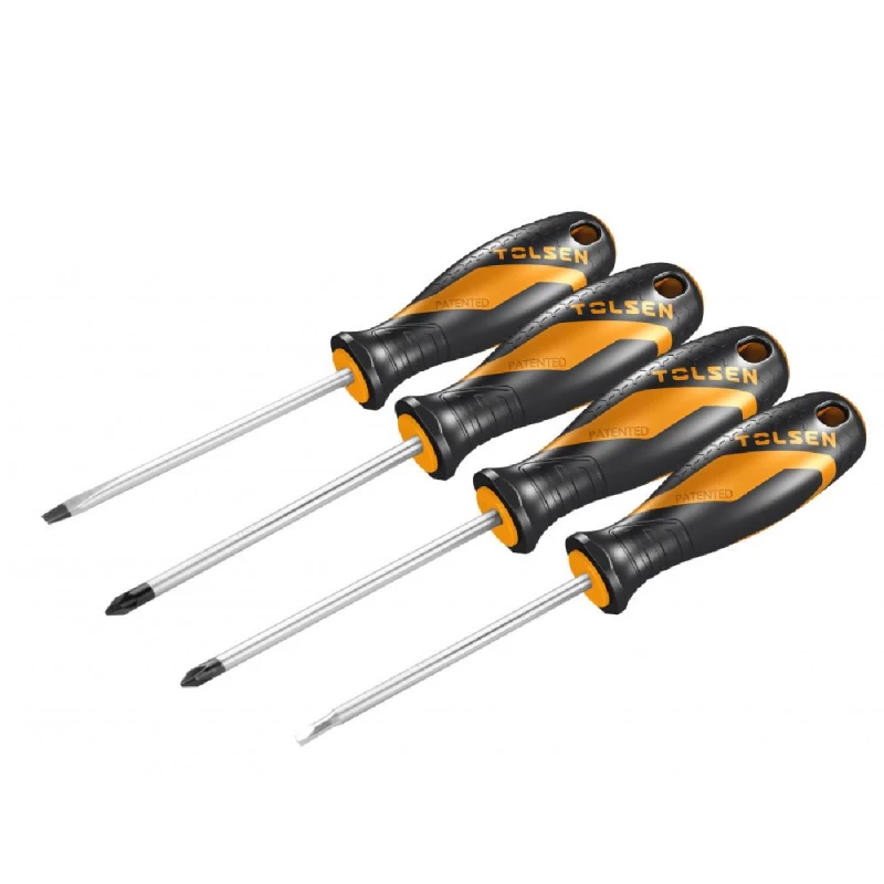 Set de surubelnite Tolsen SET 4 SURUBELNITE SL6,5X100/PZ1X100/PZ2X100/S2X100