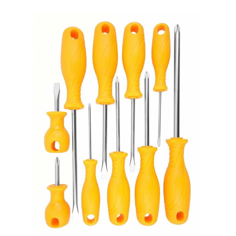 Набор отверток Tolsen Set 10 surubelnite miner plastic