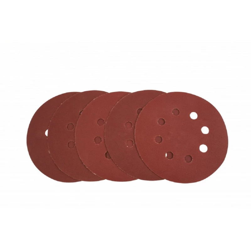 Set de discuri abrazive Tolsen 5 DISCURI ABRAZIVE 125MM #40