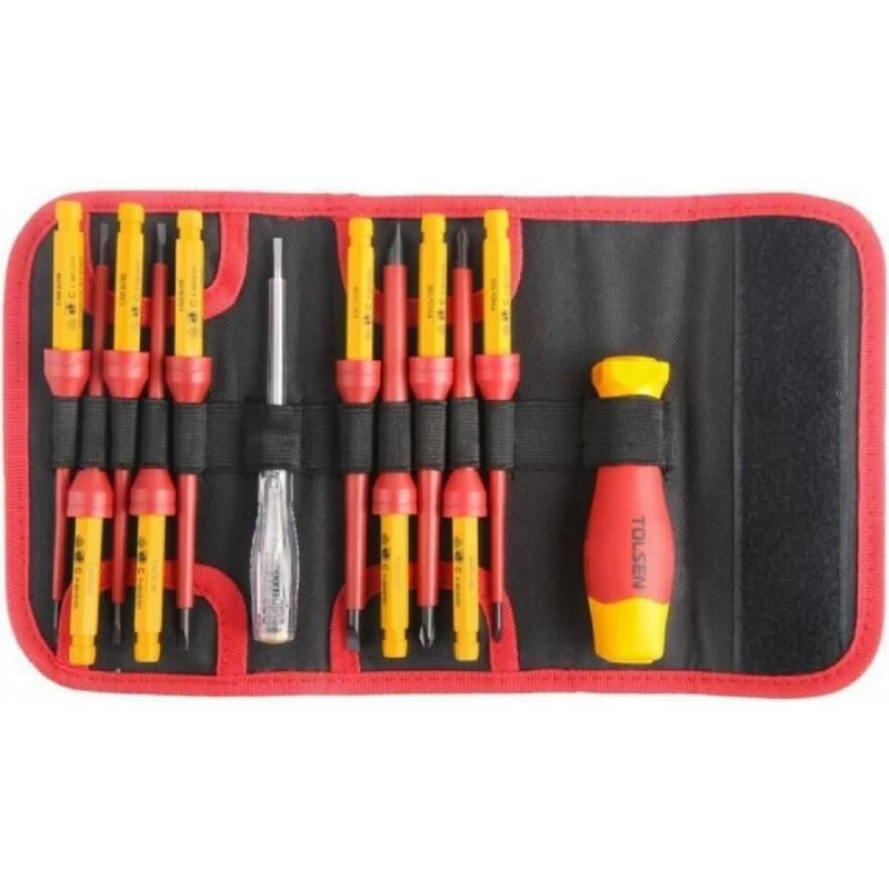 Set de surubelnite Tolsen 12 SURUBELNITE 1000V