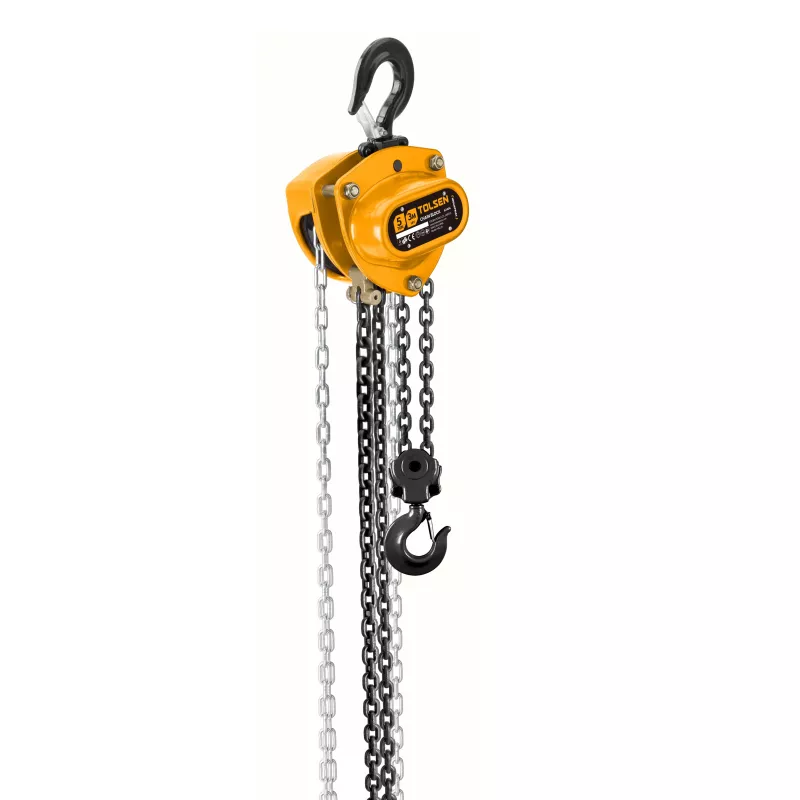 Macara cu lant Tolsen 5T 3M INDUSTRIAL