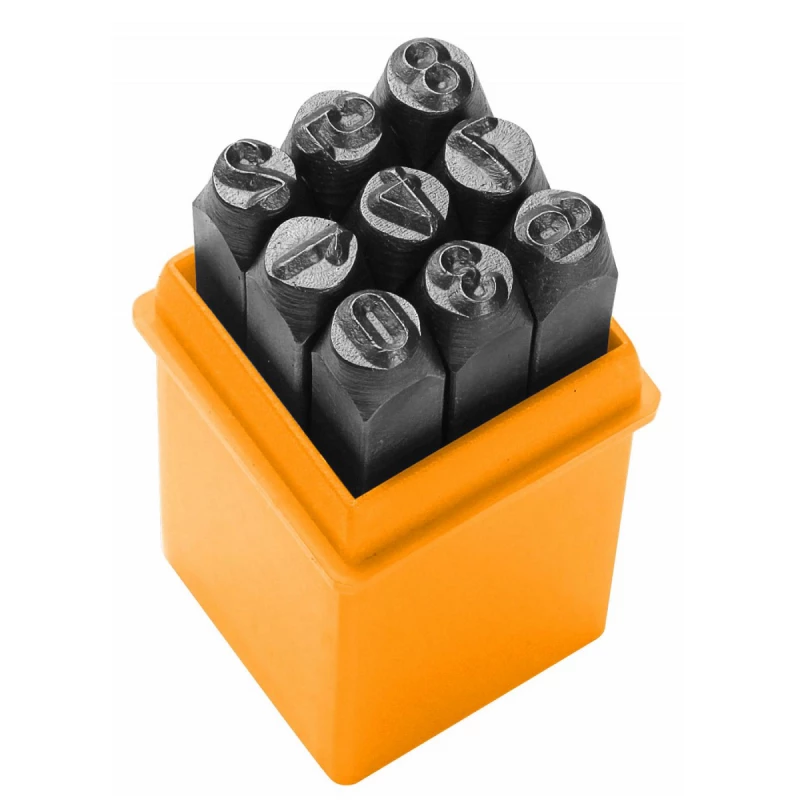 Set de instrumente Tolsen SET 9 PUNCTATOARE CIFRE 6MM