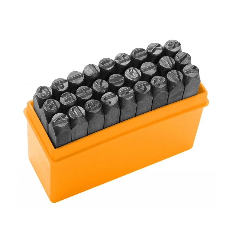 Set de instrumente Tolsen SET 27 PUNCTATOARE LITERE 6MM