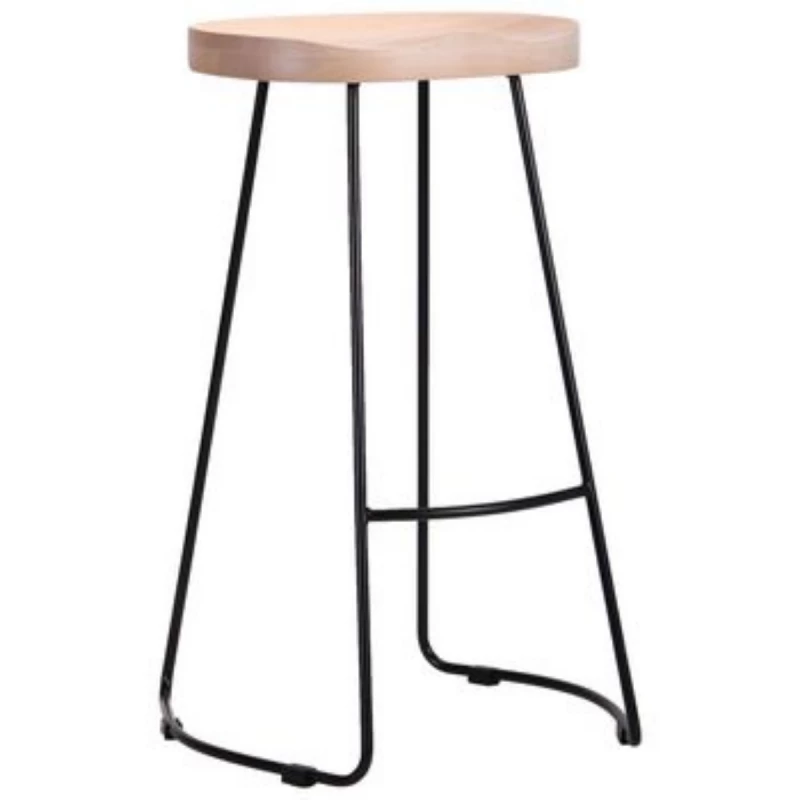 Стул AG JAM, Металл, Дерево, Черный