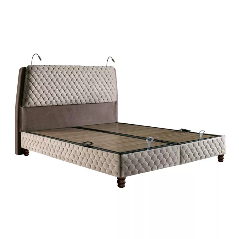 Pat OSKAR BORJEN (БЕЗ МАТРАСА), Cappuccino, 180 x 200