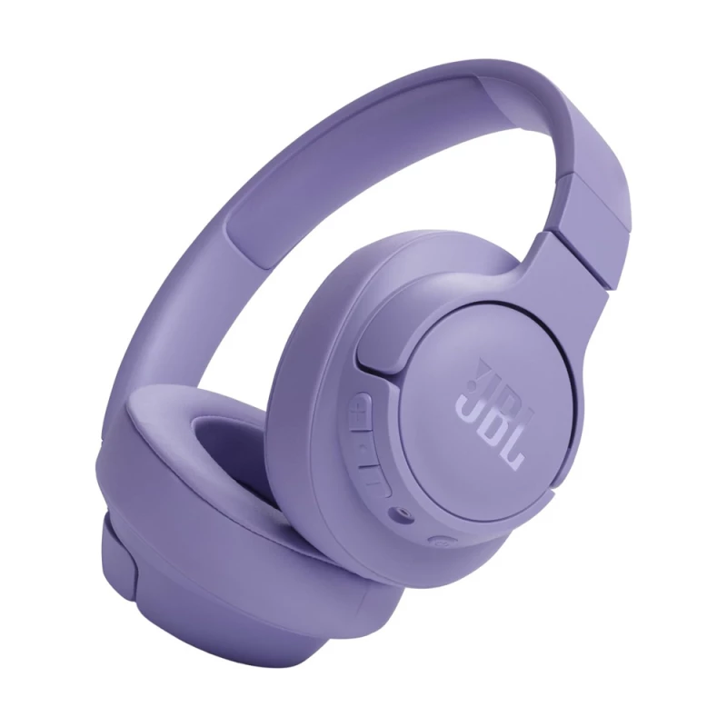 Casti cu fir si microfon JBL T720BT, PURPLE, OVER-EAR, PURE BASS SOUND