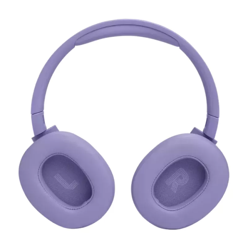 Casti cu fir si microfon JBL T770NC, Purple, On-ear, Adaptive Noise Cancelling with Smart Ambient