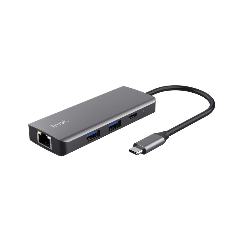 Док-станция TRUST DALYX 6-IN-1 USB-C MULTIPORT ADAPTER
