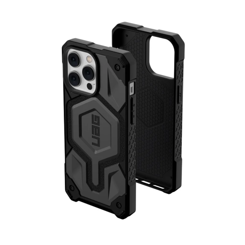 Husa UAG CASE FOR IPHONE 14 PRO MAX WITH MAGSAFE MONARCH PRO, GREY