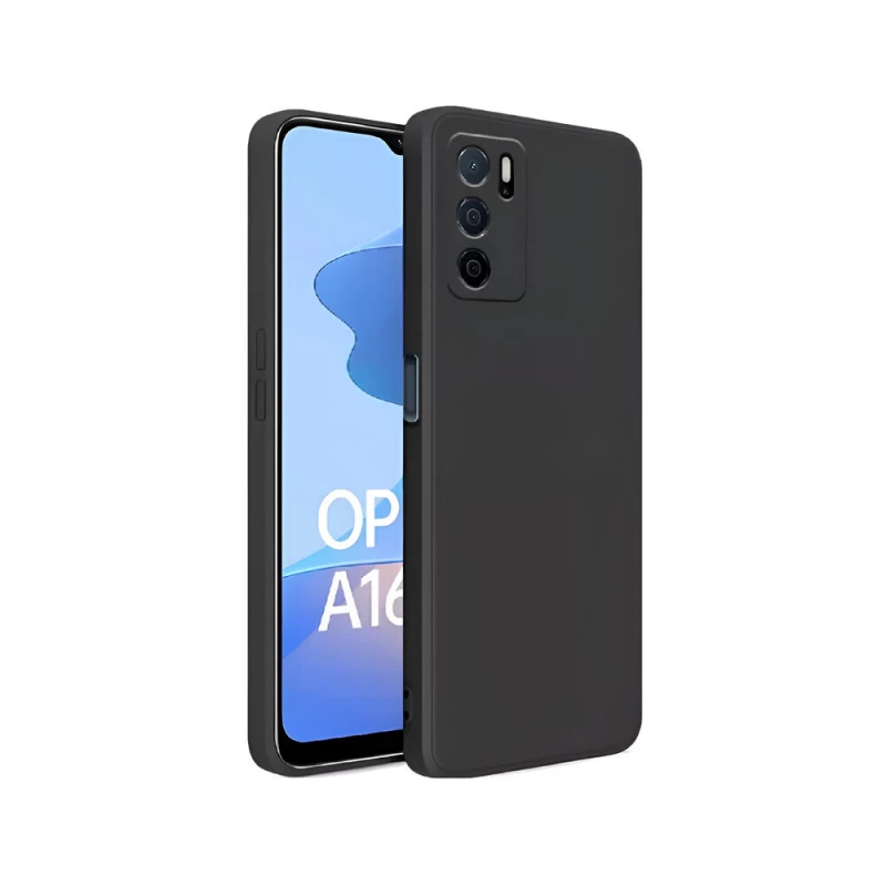 Husa HELMET CASE LIQUID SILICONE OPPO A16/16S, BLACK