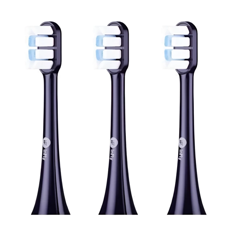 Rezerva periuta de dinti Infly BRUSH HEAD T07X 3 PACK, TARNISH, 3 buc.