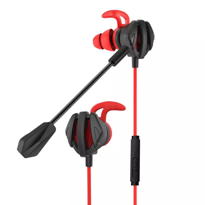 Casti cu fir Remax HEADPHONE TYPE-C RM-755 GAMING, BLACK-RED