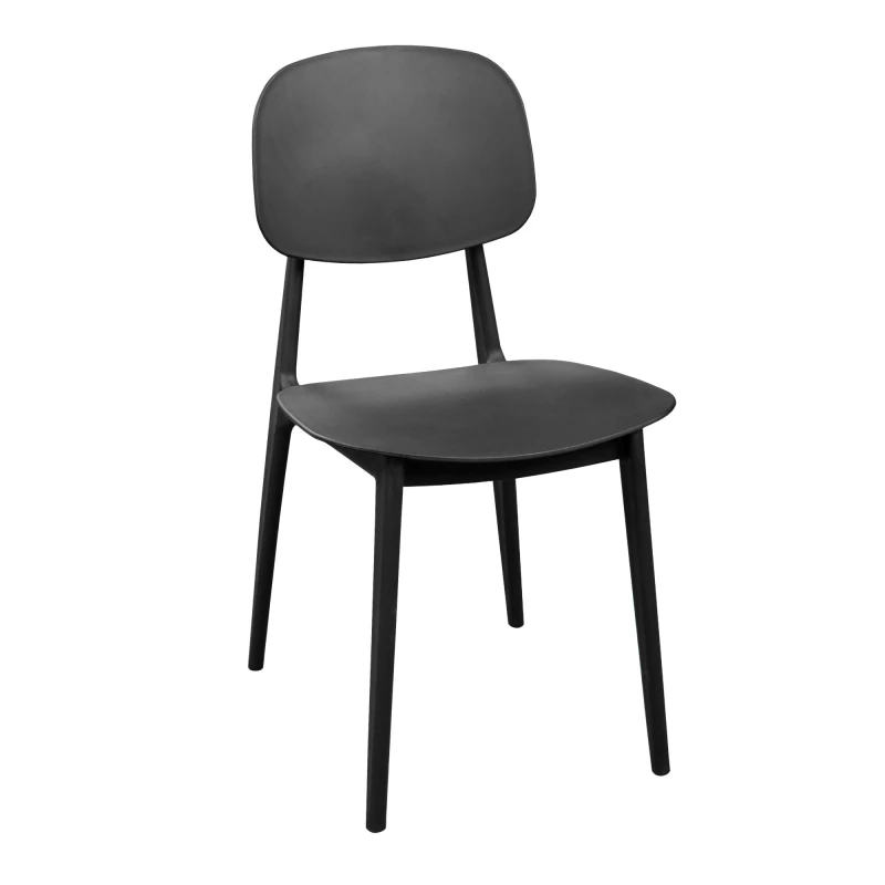 Стул DP Vitality Black 86F, Полипропилен, Черный