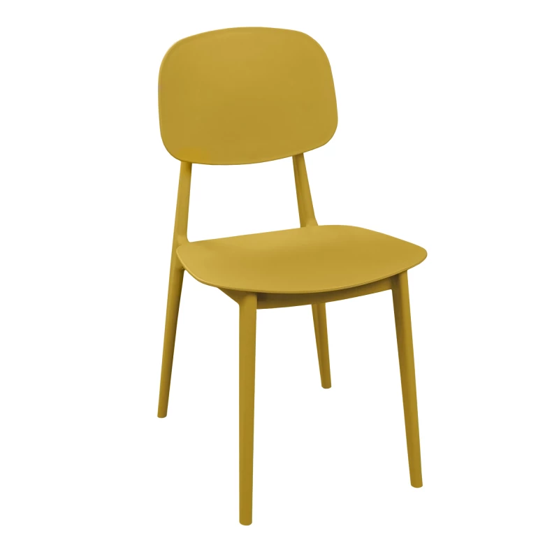 Стул DP Vitality Yellow 86F, Полипропилен, Желтый