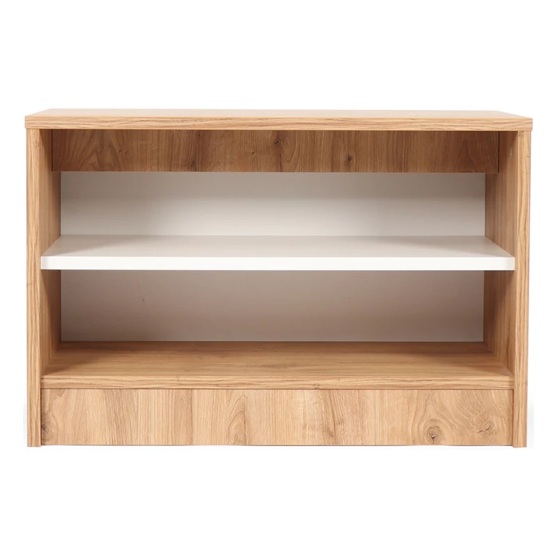 Pantofar ANDRA TABURET, Alb, Stejar Sonoma