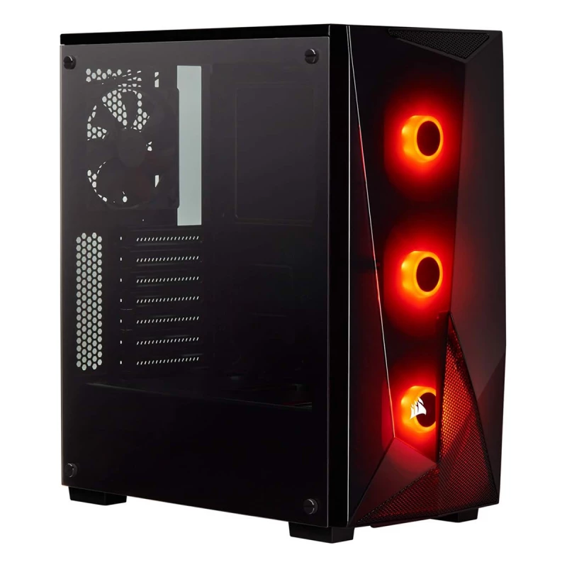 Carcasa fara PSU CORSAIR CARBIDE SERIES SPEC-DELTA RGB TEMPERED GLASS MID-TOWER ATX GAMING CASE BLACK NO PSU