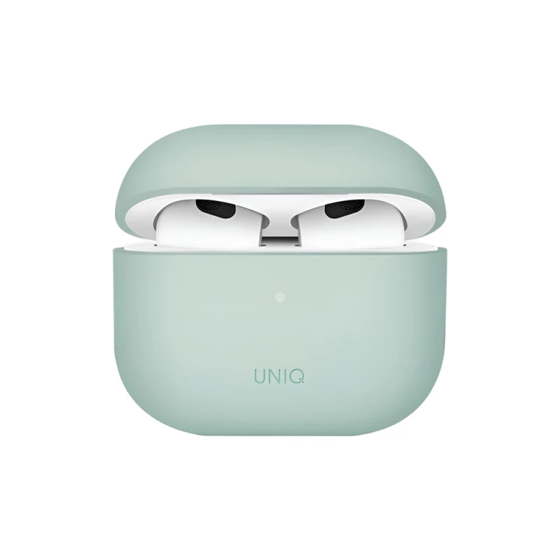 Чехол Uniq Case Silicon Lino Hybrid Mint for AirPods 3rd Gen, Green