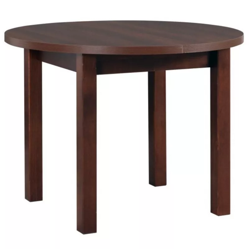 Masa MLAND POLI 4 LAMINAT Ø100/180 (2X40), Lemn, Wenge