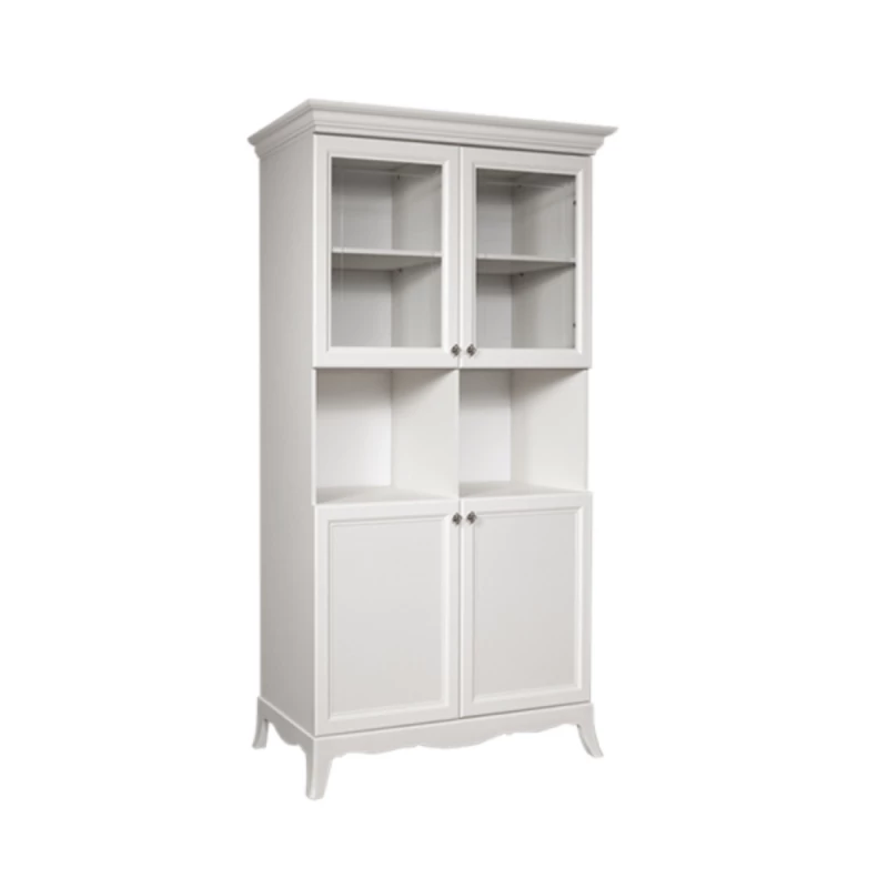 Dulap MLAND 1-НО ДВ. (МАЛАЯ ДВЕРЬ И ВИТРАЖ) НА НОЖКАХ, PAL melaminat, MDF