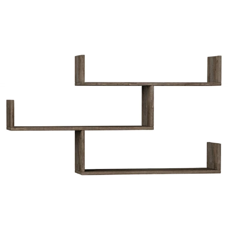 Polița MLAND TIBET BOOKCASE DARK COFFEE, Maro, 120 x 66 x 23