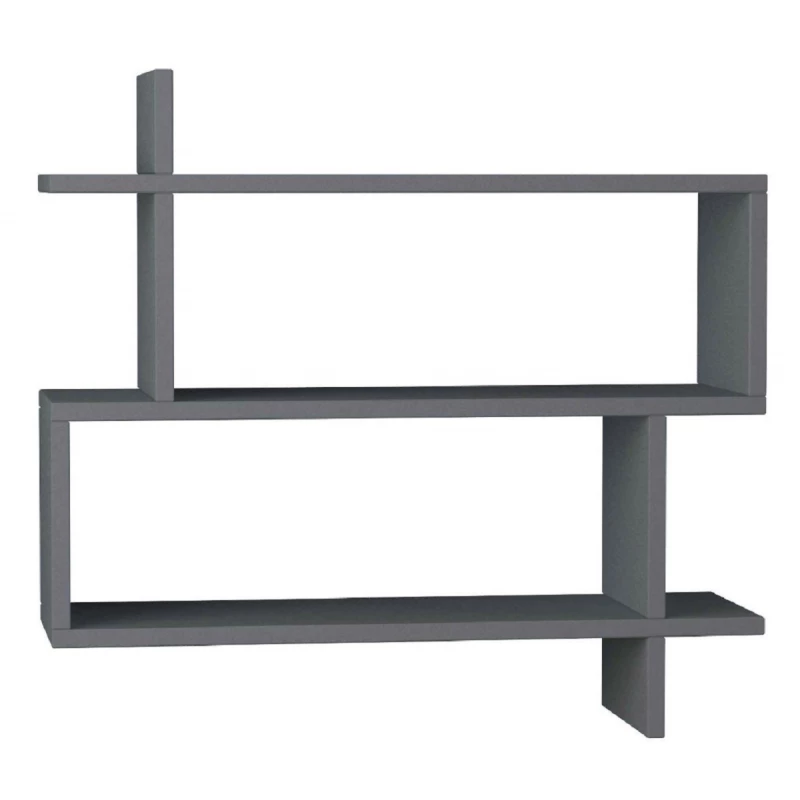 Polița MLAND PARALEL BOOKCASE - ANTHRACITE, Antracit, 70 x 65.6 x 22