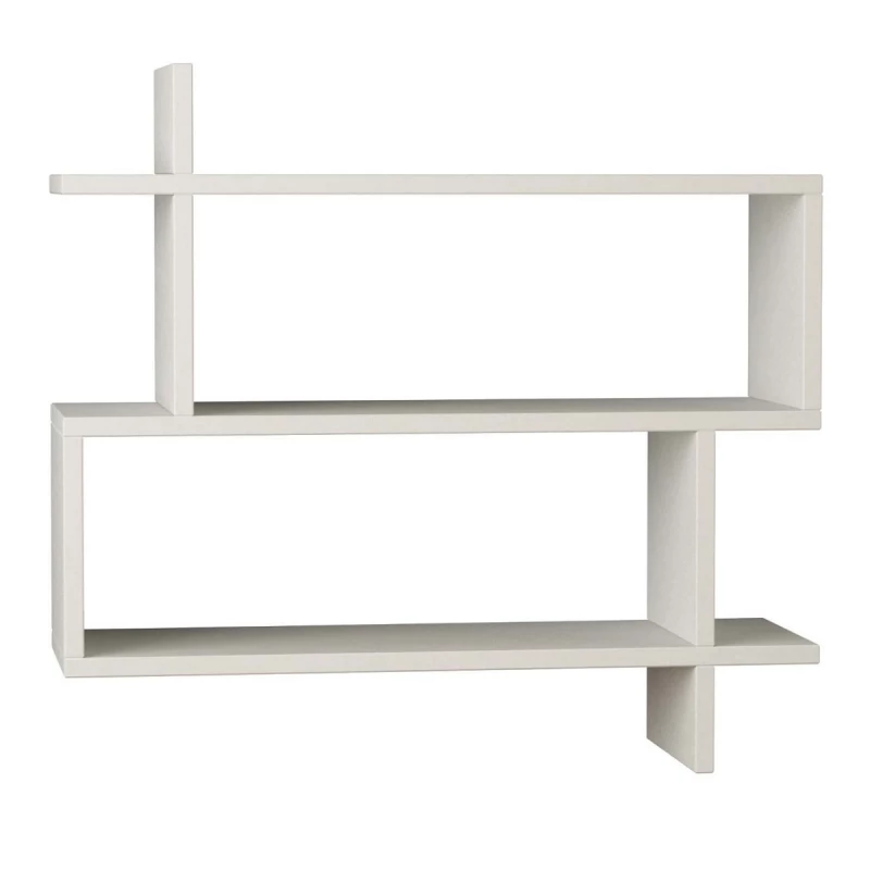 Polița MLAND PARALEL BOOKCASE, Alb