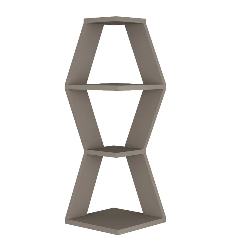 Polița MLAND SABLOR CORNER SHELF - LIGHT MOCHA, Mocha