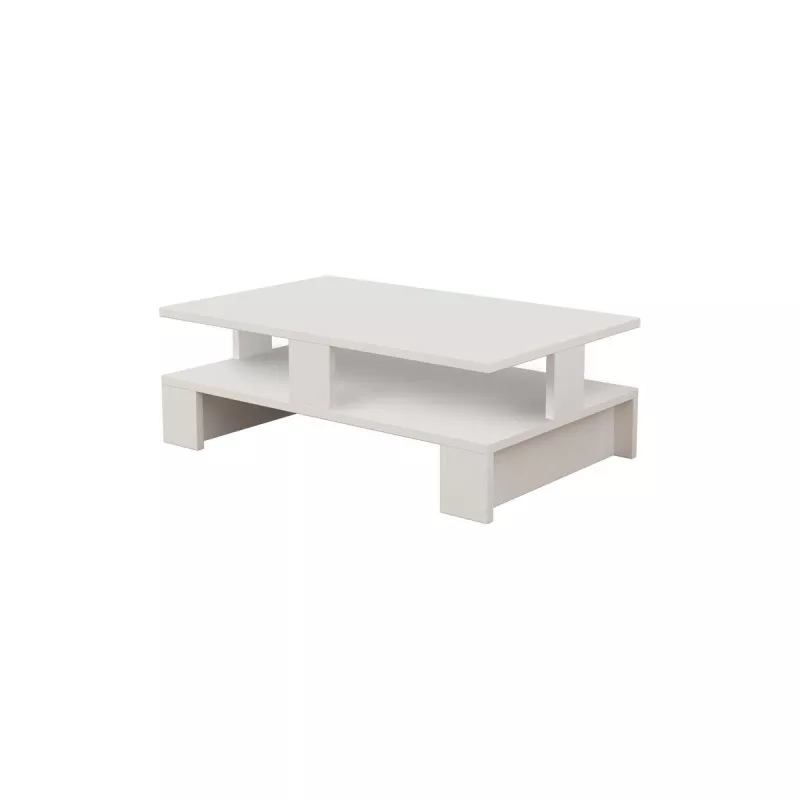 Журнальный кофейный столик MLAND MANSU COFFEE TABLE - WHITE, Белый
