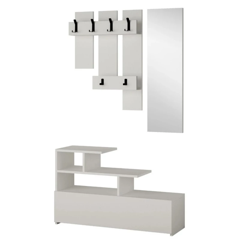 Antreu MLAND VESTY HALL STAND - WHITE - WHITE