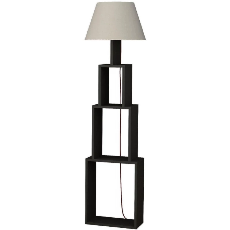 Полка MLAND Tower floor lamp - anthracite - cotton, Антрацит