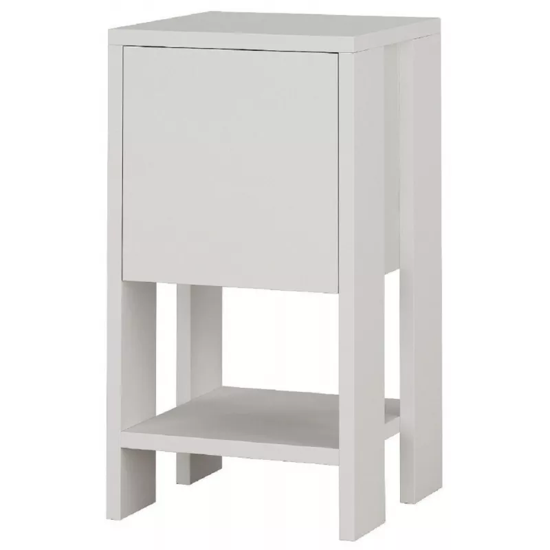 Noptiera MLAND EMA NIGHTSTAND - WHITE - WHITE, Alb