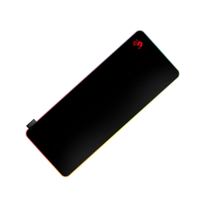 Mouse Pad Bloody MP-75N, 750 X 300 X 4MM, RGB FIBER-OPTIC BORDER, DETACHABLE CABLE