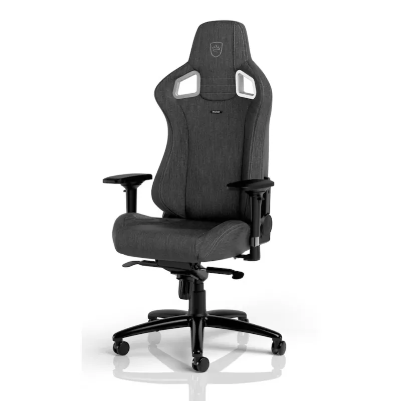 Игровое геймерское кресло NobleChairs Epic TX NBL-EPC-TX-ATC Anthracite, Газлифт, 120 кг, 165-180 см, Антрацит